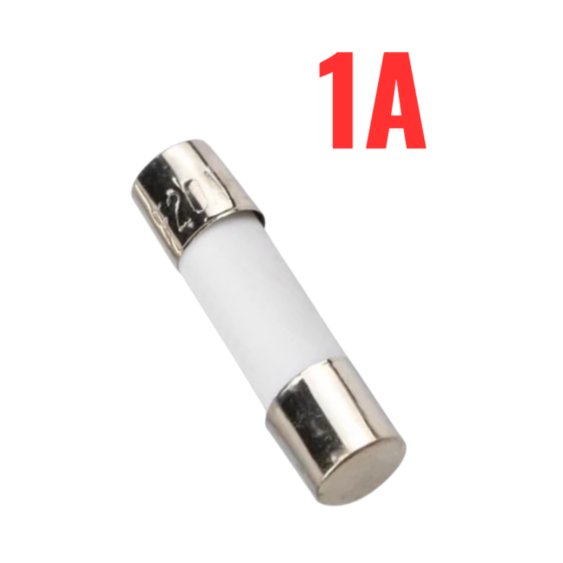 Pack x10 Fusible Cilíndrico Cerámico 5x20mm 250V