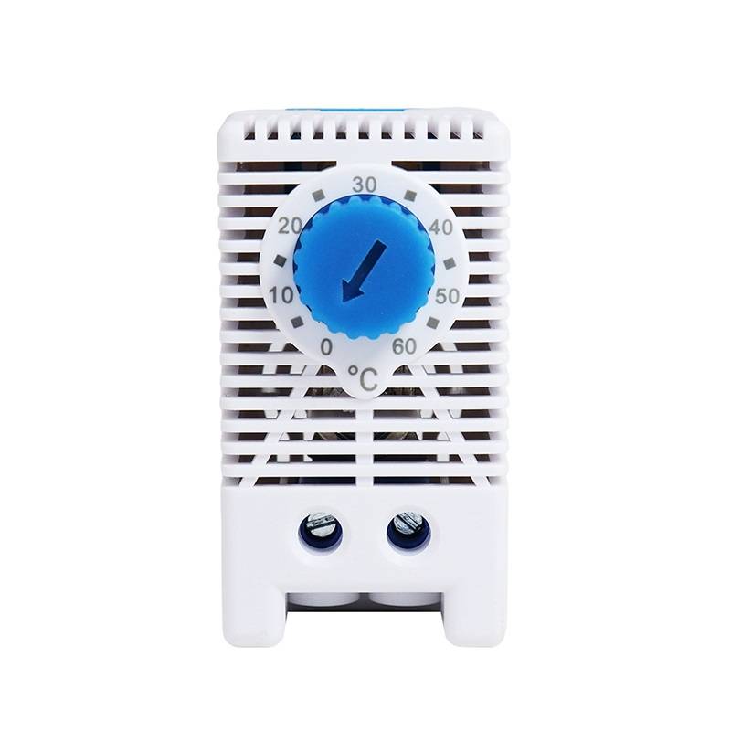 Termostato Ajustable KTS011-NO/KTO011-NC 0-60° Para Tablero Electrico Riel Din