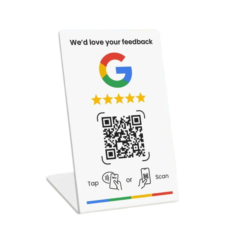 Tarjeta NFC Reseñas Para Google Instagram TikTok Enlace Rápido Desde Celular