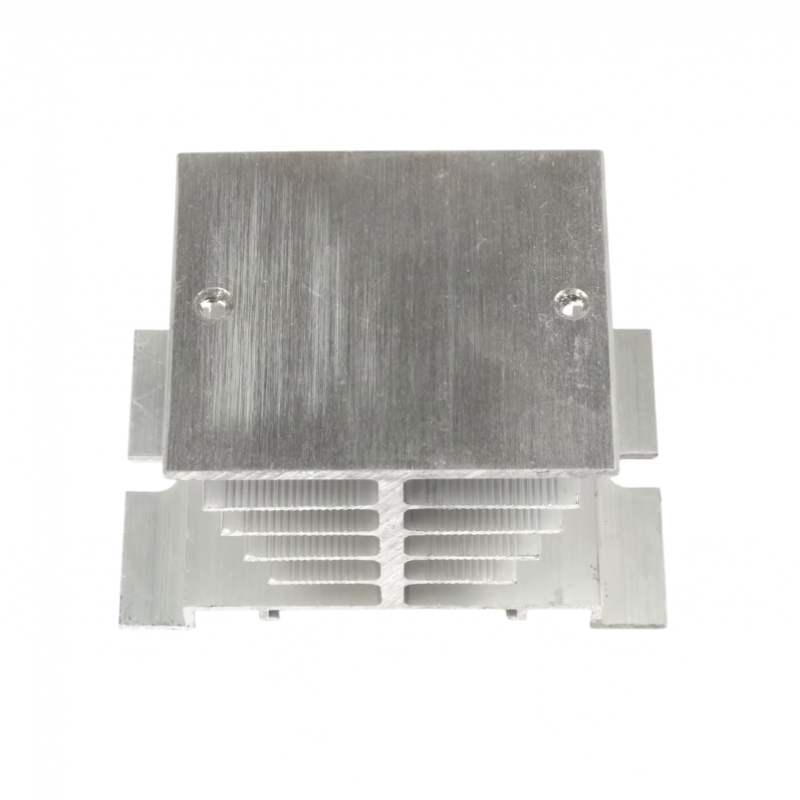 Dissipatore In Alluminio Per Relè Stato Solido (SSR) 10A-40A - Piccolo Formato - Nuovo