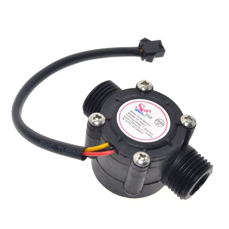 Sensor Flujo Agua Vhome YF-S201 Caudalímetro 30l/m ESP32 Arduino