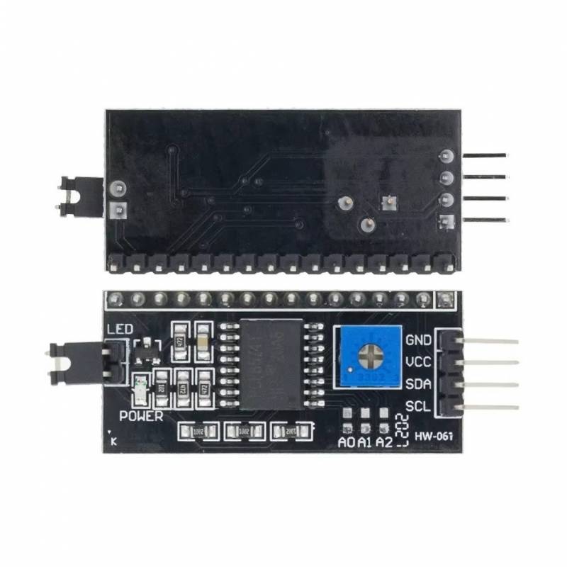 Módulo de Pantalla LCD 16x2 Con Interfaz I2C ESP32 Arduino