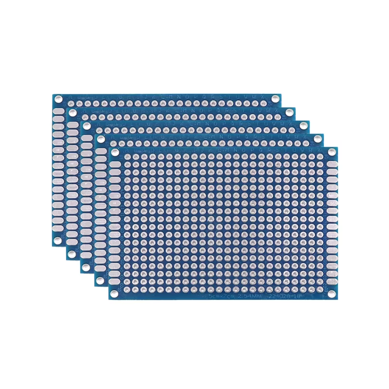 Placa PCB Perforada Doble Cara 5x7cm Para Proyectos Arduino