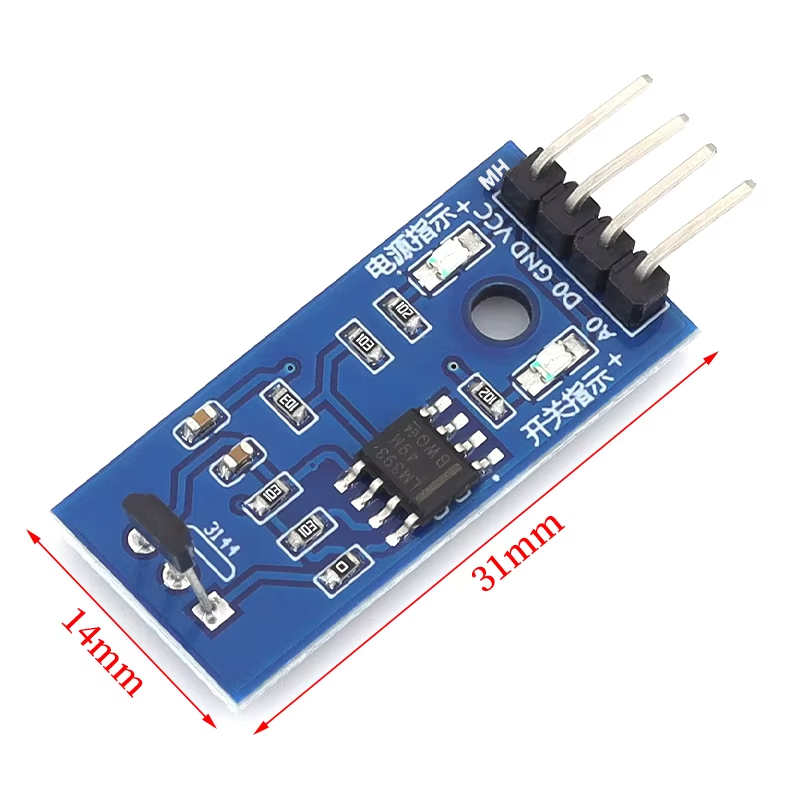 Sensor Medidor de Velocidad Efecto Hall A3144E ESP32 Arduino