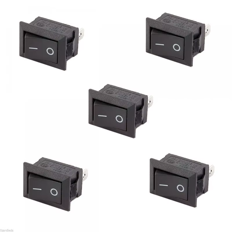 Pack Interruptores Switch On-Off  2 Pines 250V 6A