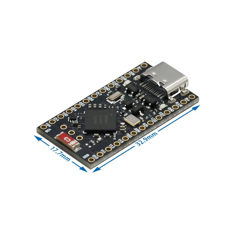 Placa de Desarrollo SuperMini NRF52840 Usb-C Bluetooth Arduino