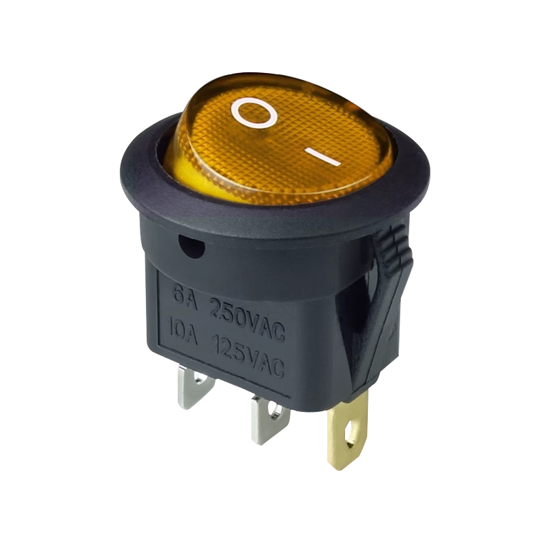 Mini Switch KCD1 Rocker ON/OFF 21mm 3 Pin 250V 6A