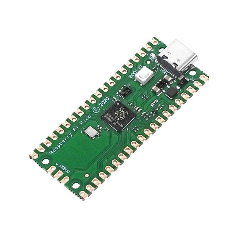 Placa de Desarrollo Compatible Raspberry Pi Pico/Pico W Wifi RP2040 USB-C