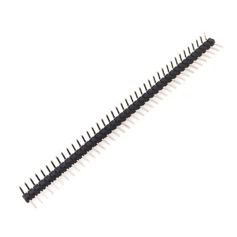 Pin Header Macho-Hembra 40 Pines Ángulo 90 Grados 2.54mm ESP32 Arduino